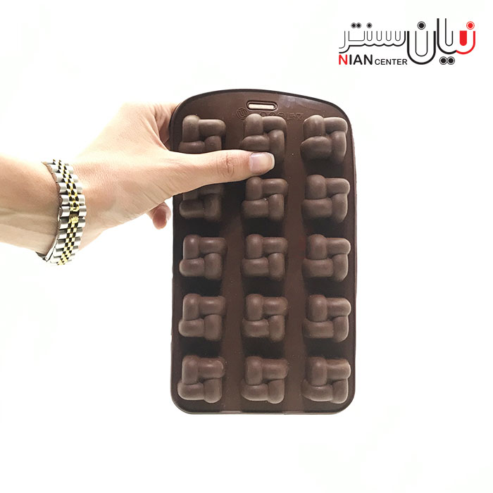 قالب سيليکون شکلات گره 15