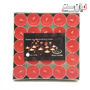 شمع وارمر قرمز 50 رويا