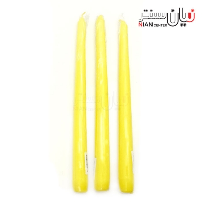 شمع 25 زرد